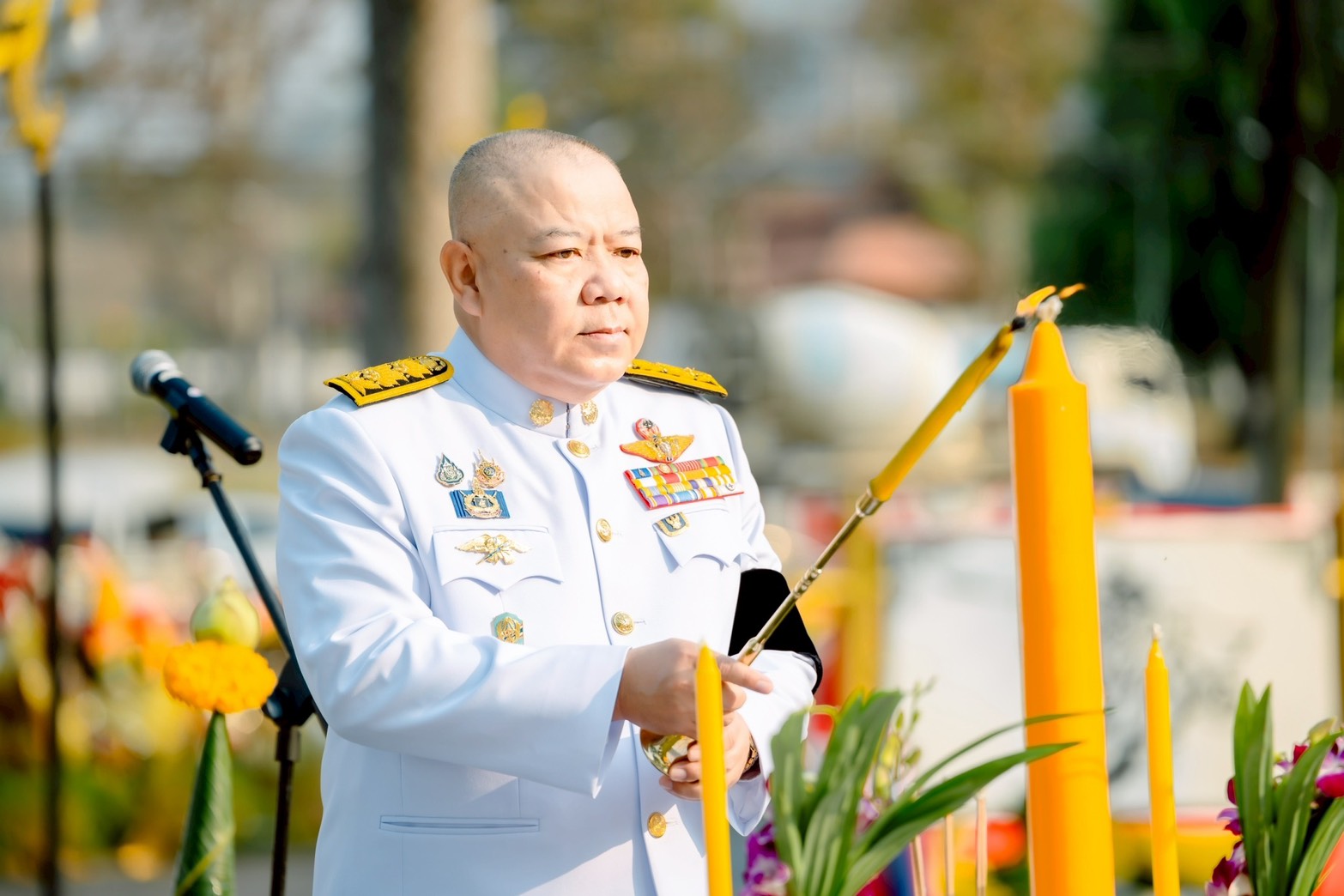 title - วันที่ 18 มกราคม 2569 นายวิทูล ปฏิรูปที่ดินจังหวัดปราจีนบุรี มอบหมายให้ ข้าราชการ  และเจ้าหน้าที่ ส.ป.ก.ปราจีนบุรี เข้าร่วมพิธี วางพานพุ่มถวายสักการะ ศาลสมเด็จพระนเรศวรมหาราช เนื่องในวันยุทธหัตถีของสมเด็จพระนเรศวรมหาราช